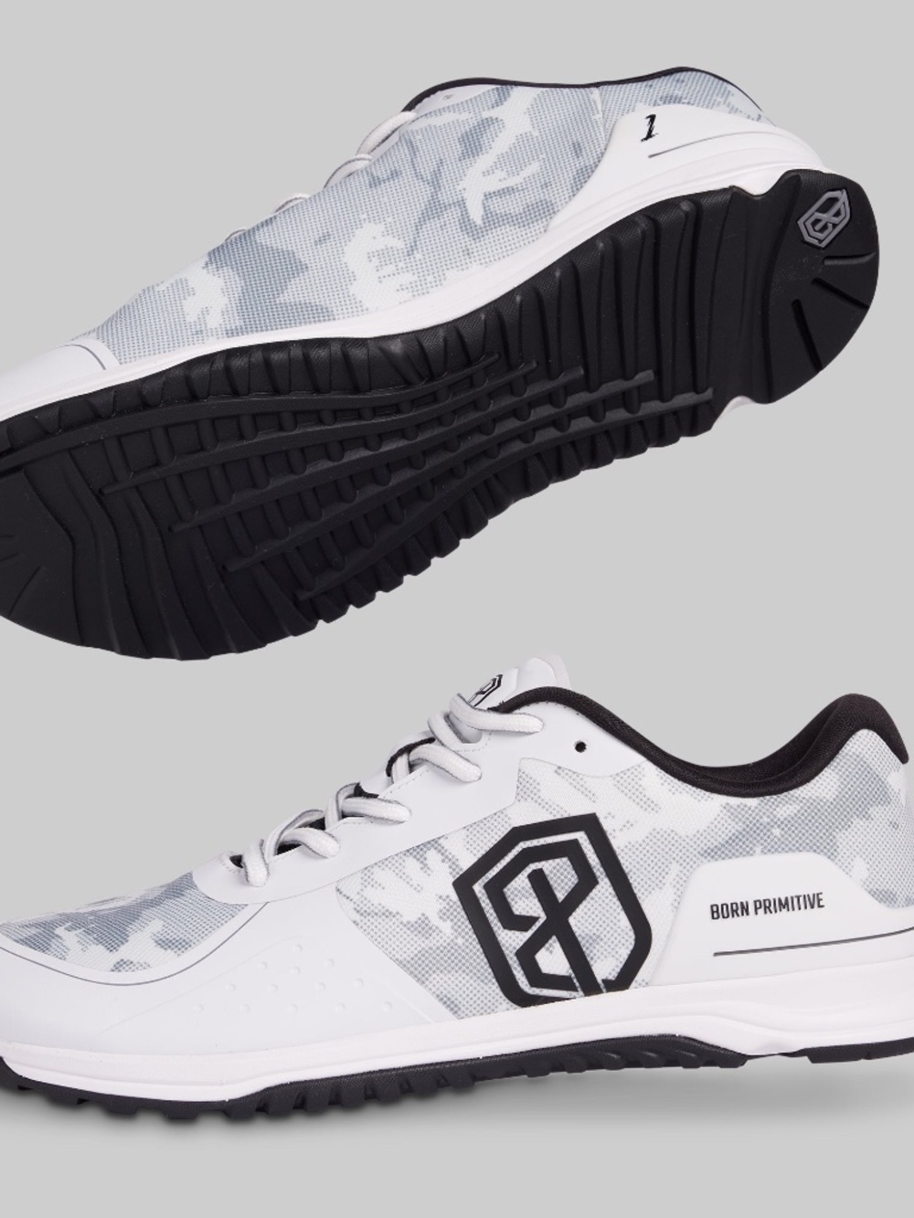 Born Primitive Men's Savage 1 CV (White Camo) Size 9